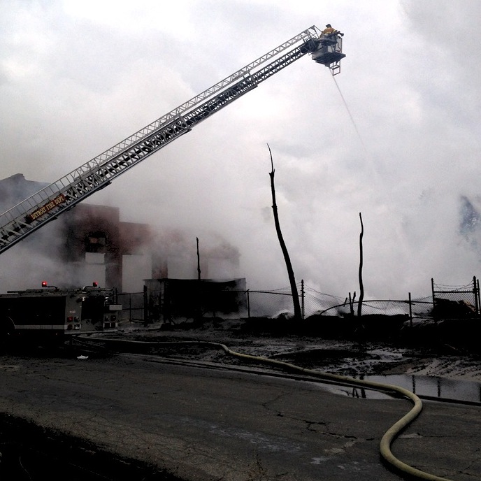 Huge blaze proves again the dangers facing cash-strapped Detroit Fire Department