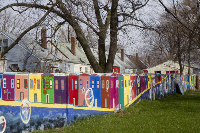Wall built to separate white, black people near 8 Mile stays strong, colorful & relevant