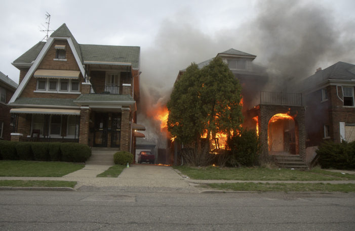 Video: Arsonists wreaked havoc Monday night as understaffed Detroit Fire Department struggles to keep pace