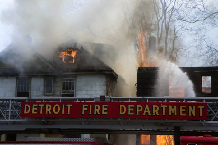Arsonist blamed for 6 successive house fires in Detroit is charged