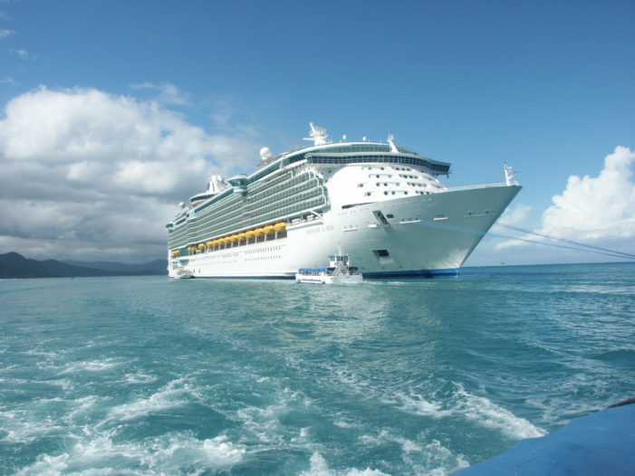 Ex-Treasurer Andy Dillon on Caribbean cruise on last week of work