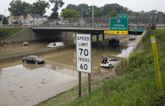 A week later: Examining floods that submerged Detroit’s roads, freeways (with audio)