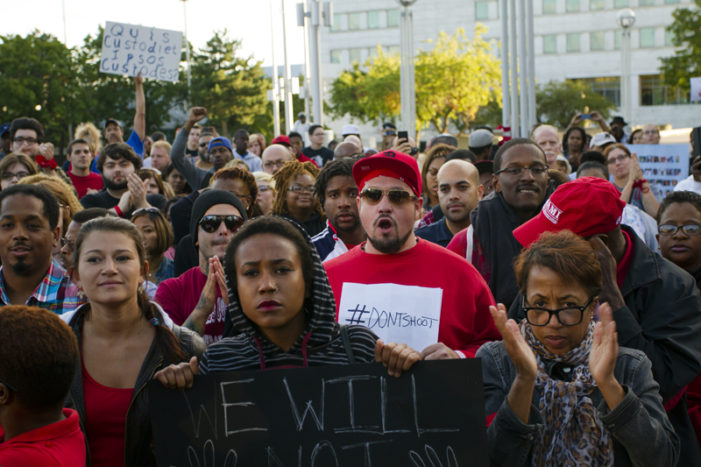 Lens on Detroit: Hundreds rally downtown to honor Michael Brown, others