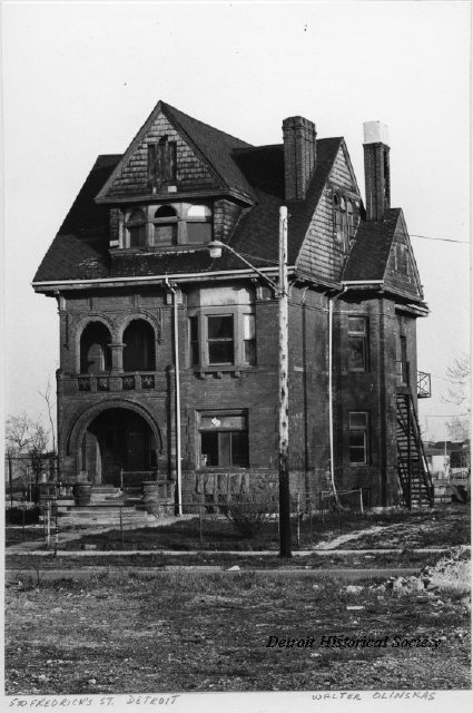 Former Dunbar Hospita, via Detroit Historical Society