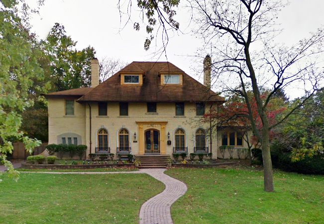 Mansion at 1465 Balmoral Dr. in Palmer Park. Taxes owed: $52,097.