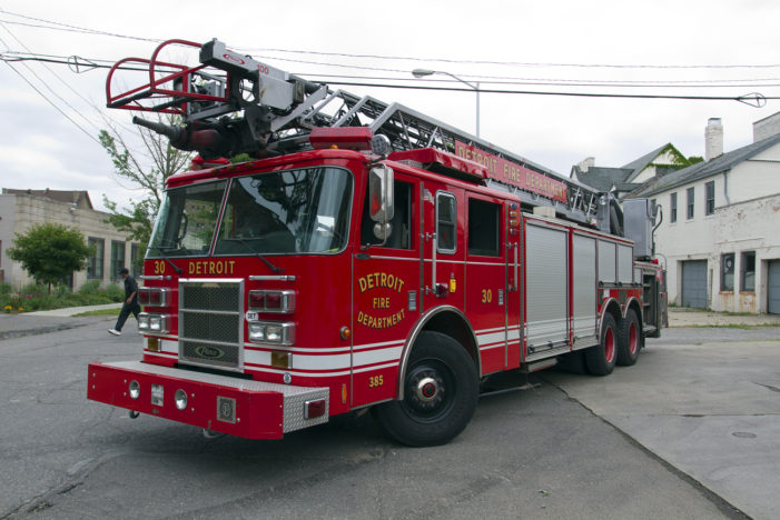 Detroit’s fire stations lose power; some rigs stuck, and no fuel available