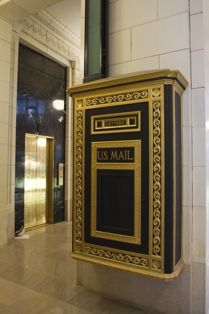 Original mailbox. 