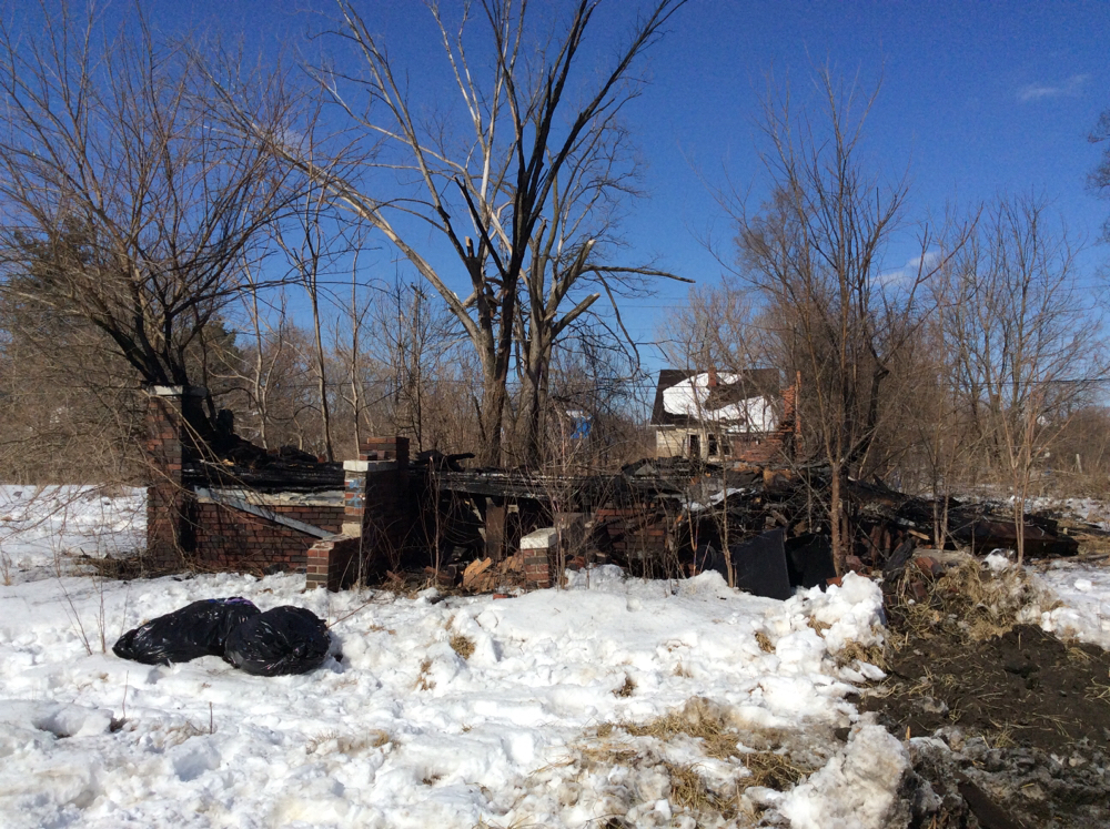 Fire gutted this house at 7557 Arcola. Via Motor City Mapping. 