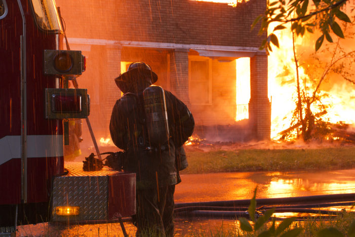 11 photos: Large fire tears through 2 houses on Detroit’s east side