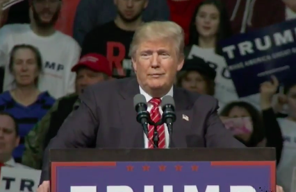 5 hateful remarks by Donald Trump during today’s rally at Macomb Community College