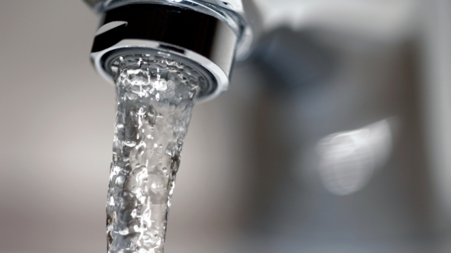 Flint water faucet