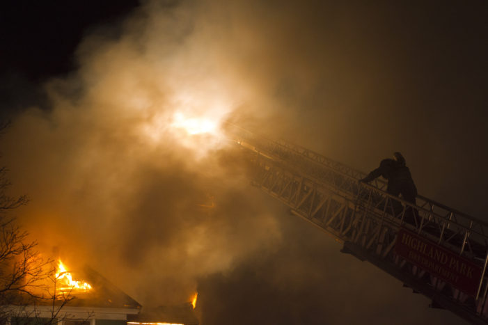 Highland Park seeks public’s help after ladder truck destroyed by fire