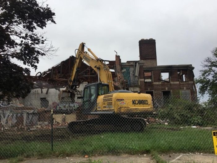 End of an Era: World-famous Kronk Gym in Detroit is being demolished today
