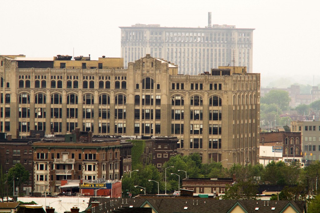 Cass Tech High School, just west of the arena plan, was demolished in 2011. 