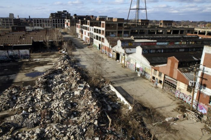 Abandoned Packard Plant up for auction in September. New life for lawless wasteland?