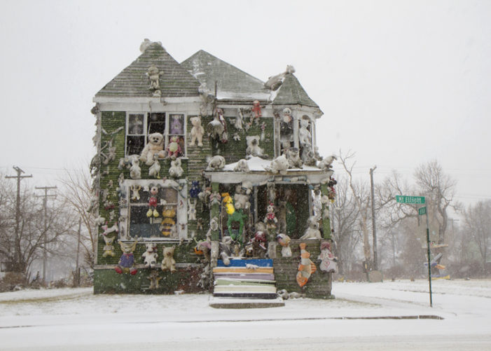 Arsonist burns down iconic Party Animal House at Heidelberg Project