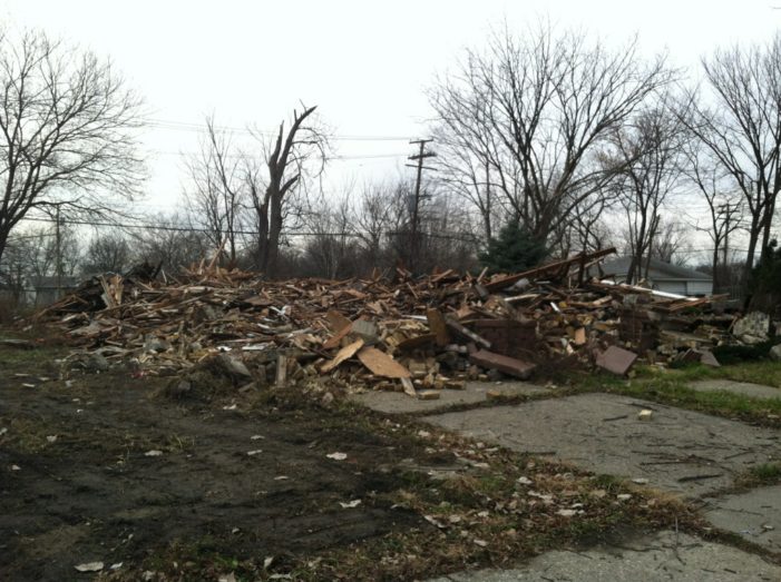 Oops? State demolishes recently purchased homes in Detroit, shocking new owners
