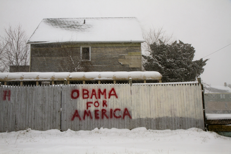 Obama For America Sign