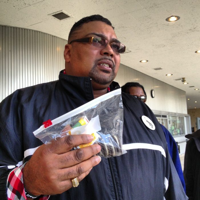 Black religious leader, protesters hand-deliver Oreo cookies to Detroit officials