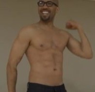 Charles Pugh showed off his muscles on a YouTube video while he was council president. 
