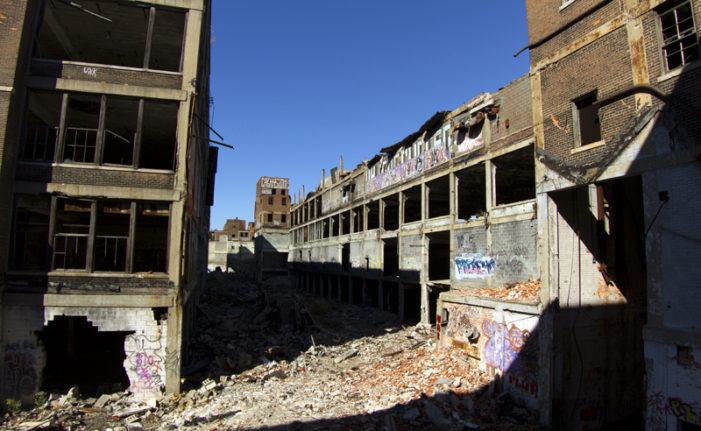 Urban explorers find dead body inside Packard Plant in Detroit