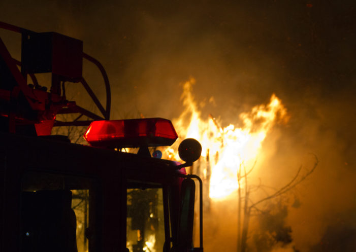 Fire breaks out at barber shop where 10 people shot last month in Detroit