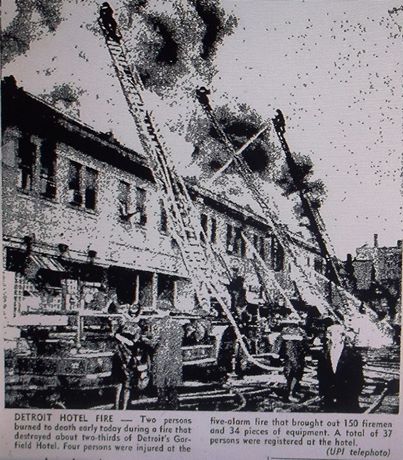 Mar. 4, 1963: Garfield Hotel is destroyed in a five-alarm fire