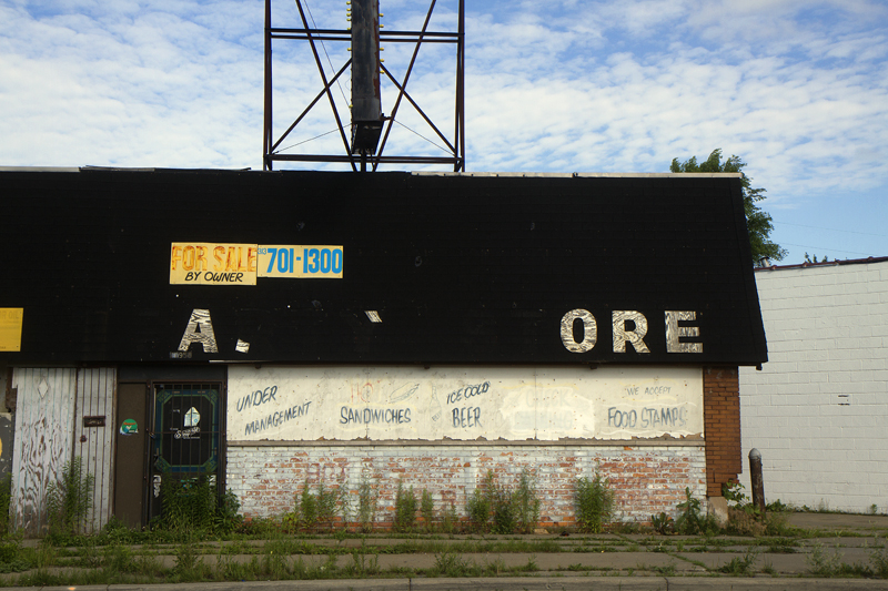 Vacant convience store, in tax foreclosure, 11958 Gratiot
