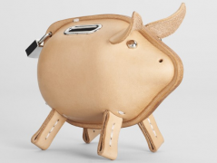 Obviously, this $190 leather piggy bank has already sold out. 
