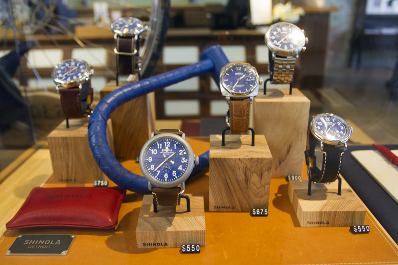 The Runwell line of Shinolas is designed for men and starts at $550. 