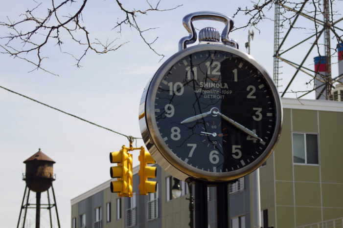 Tick, tock? Shinola clock in Midtown unreliable at telling time
