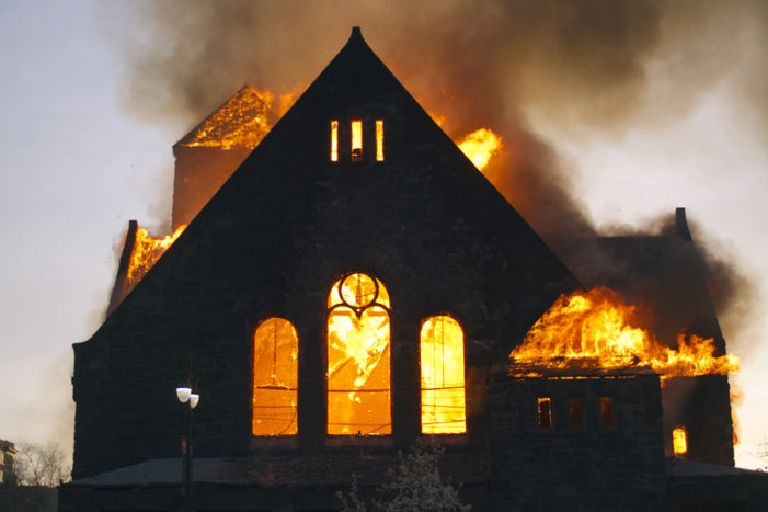 Historic Detroit church ravaged by fire to host final service tonight