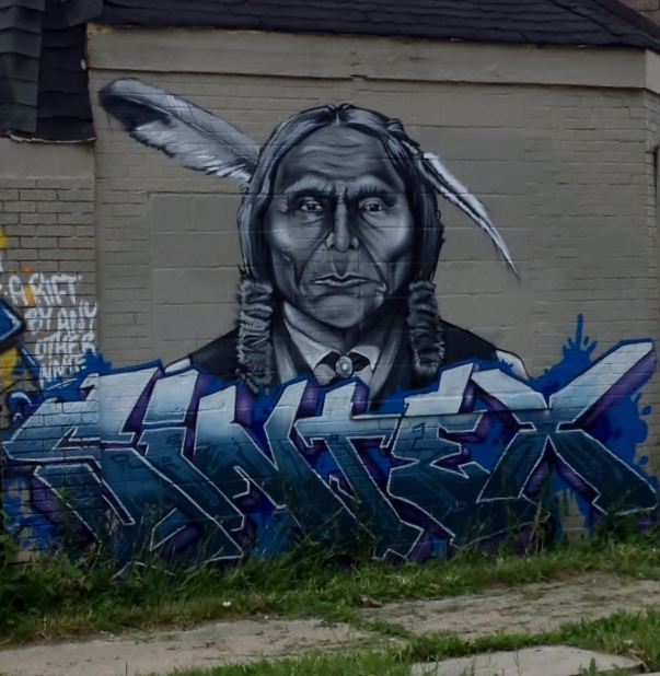 Grand River Creative Corridor – Native American Mural
