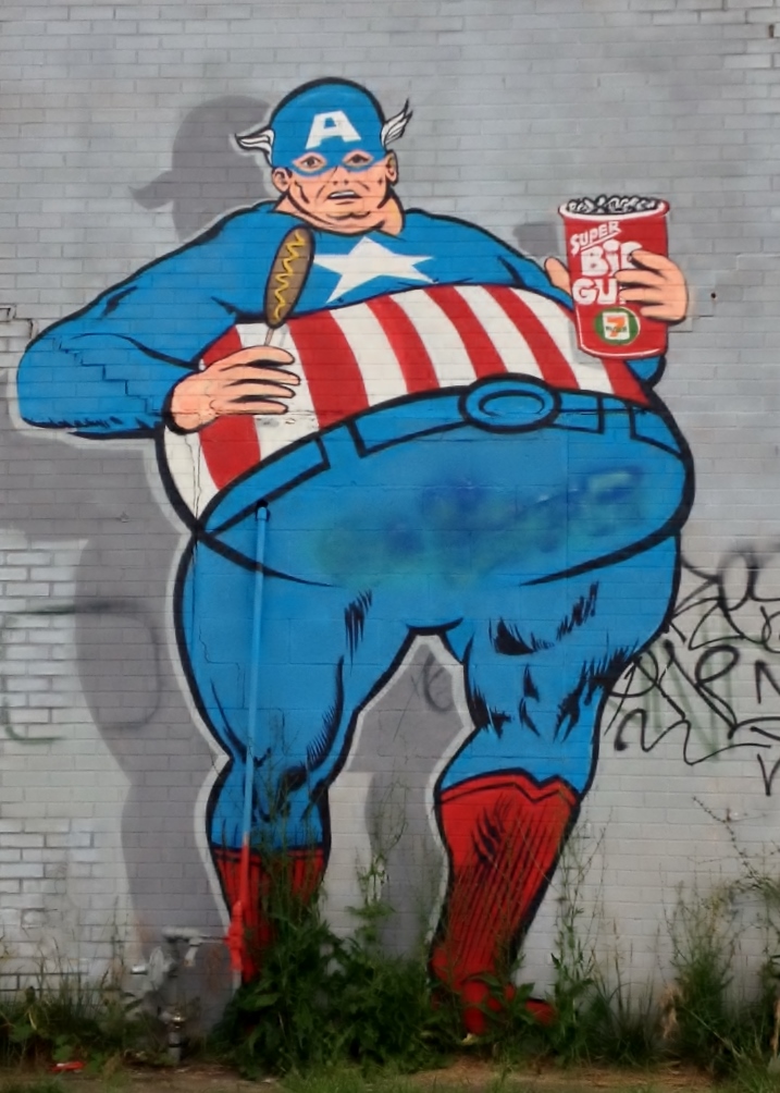 Grand River Creative Corridor – Captain America Mural