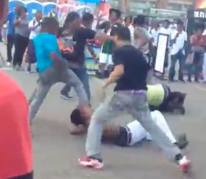 Video: Detroit’s riverfront breaks out in brawl over weekend