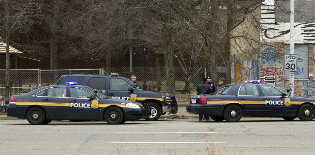 Wayne State University Police cover a lot of the area now. 