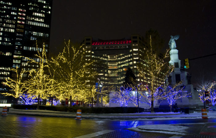 Photos: Downtown Detroit is draped in 350,000+ lights