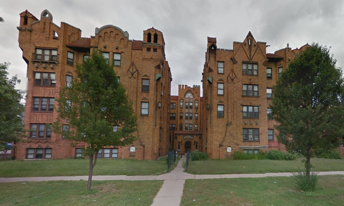 Body found inside burning historic apartment building in Detroit
