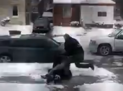 Suburban cops under investigation after punching, kicking black Detroiter