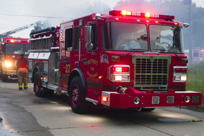 Detroit’s new fire engine taken out of service less than day after its debut