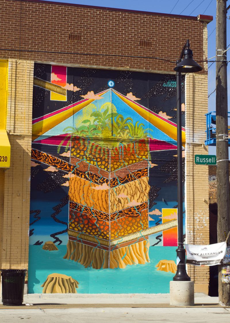 Photos: 25 beautiful murals that transformed Eastern Market in Detroit ...