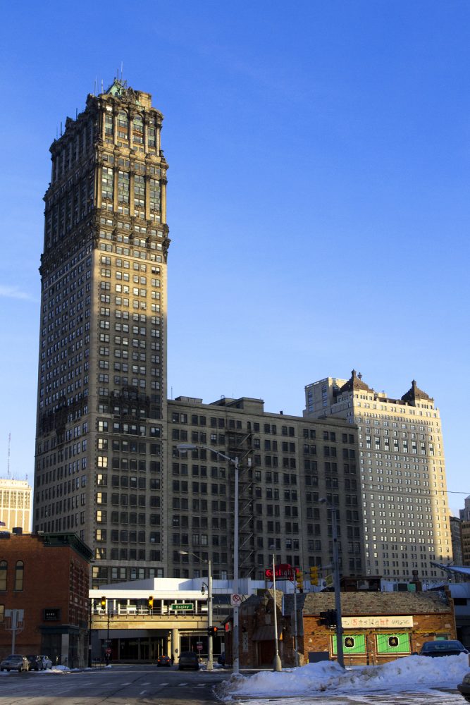 The 38-story Book Tower in downtown Detroit. All photos by Steve Neavling. 