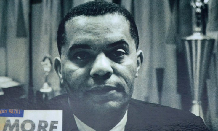 The Rev. Nicholas Hood II in a photo while running for a council seat in 1965. 