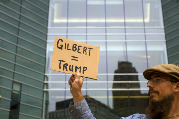 Dan Gilbert donated $750,000 to Trump’s inauguration amid DOJ lawsuit