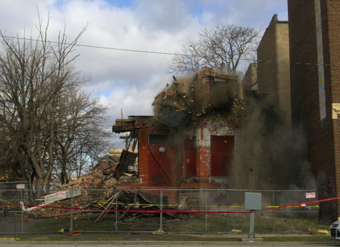 Demolition by neglect: Once-beautiful home razed in Cass Corridor